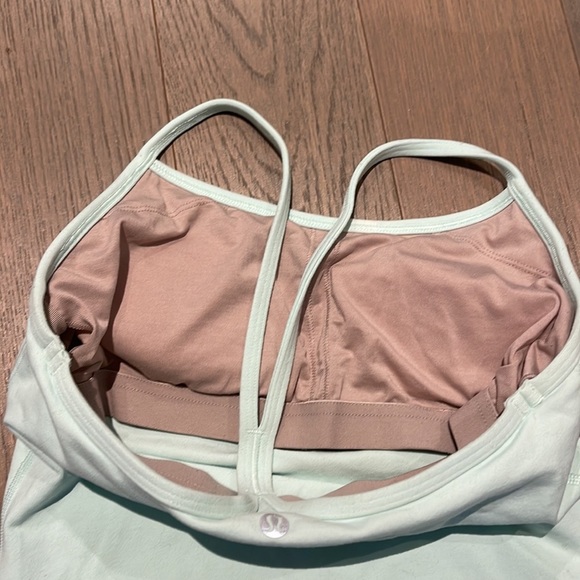 Lululemon Size 6 Power Y Tank *Everlux | Island Mist Tank Top - Picture 11 of 11